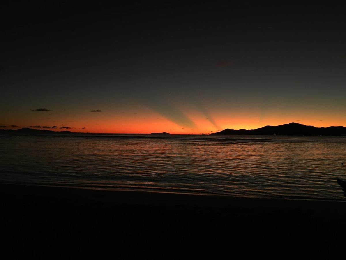Digwa Beach Chalet La Digue Exterior foto