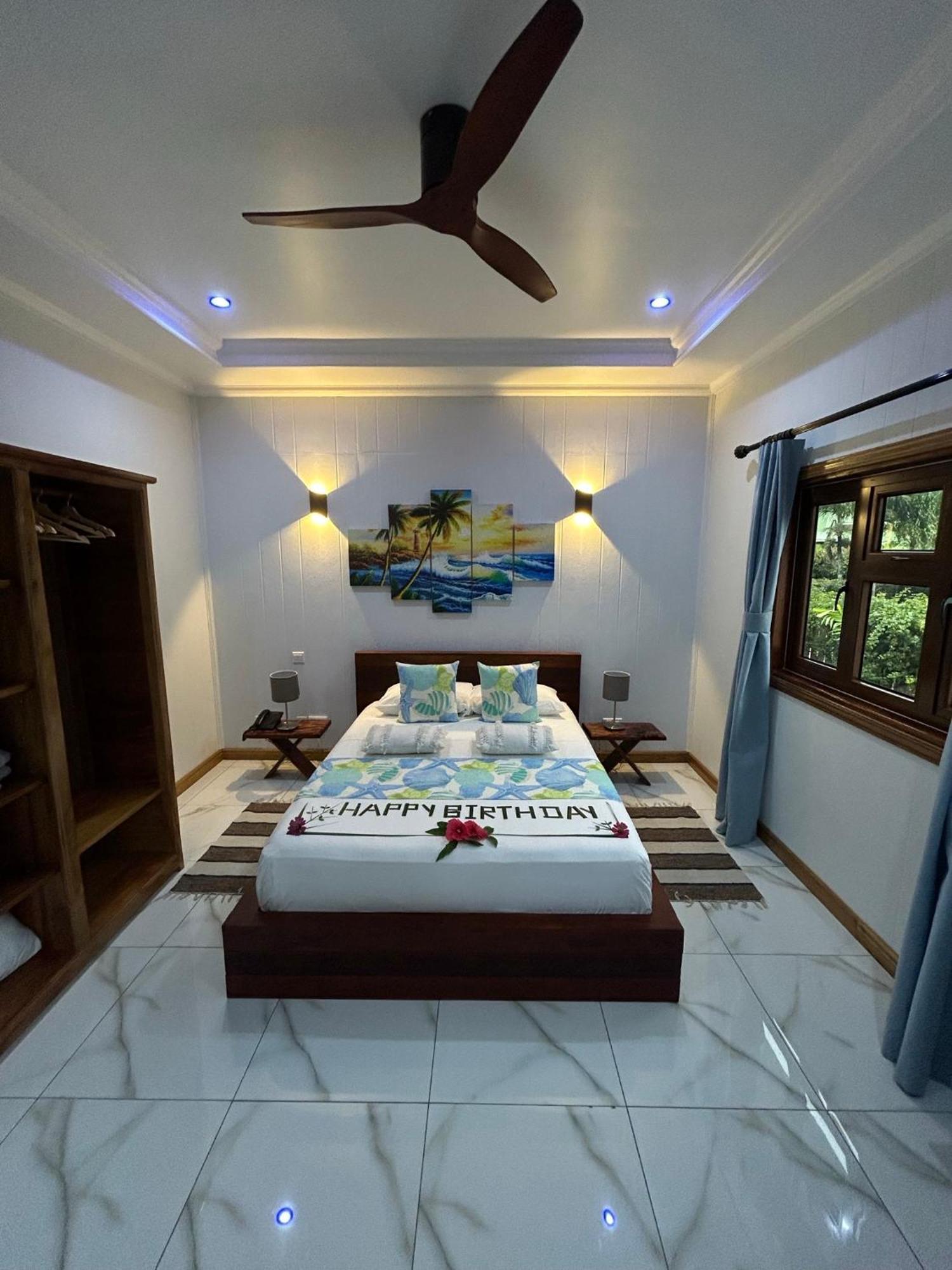 Digwa Beach Chalet La Digue Exterior foto