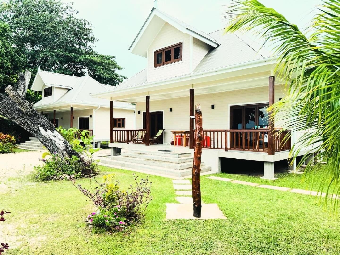 Digwa Beach Chalet La Digue Exterior foto